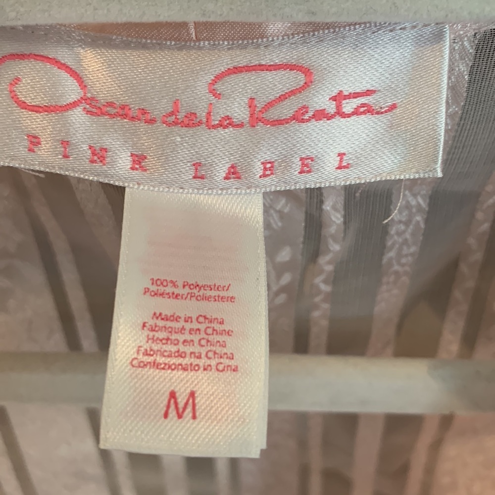 Oscar De‎ La Renta Pink Label Robe - Picture 5 of 10